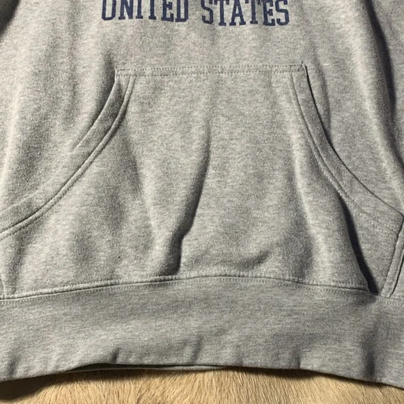 Mens WASHINGTON D.C. United States Nations Capital Gray HOODIE Sweatshirt - Picture 6 of 14